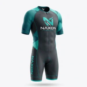 Custom Tri Suit Design 5 – tri suit mock-up made by Naxon Sports, Sialkot