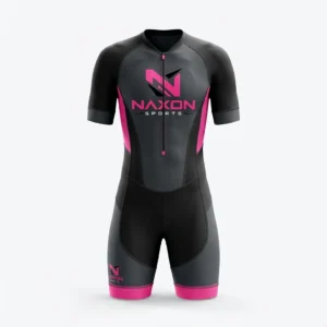 Custom Tri Suit Design 6 – tri suit mock-up made by Naxon Sports, Sialkot