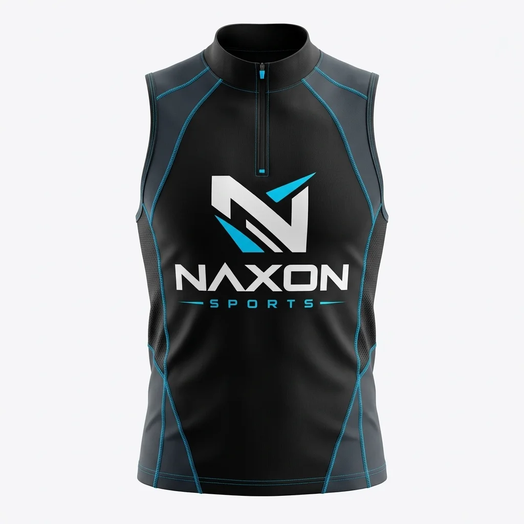 Custom Triathlon Top Design 8 Custom Triathlon Top Design 8 – triathlon top mock-up made by Naxon Sports, Sialkot