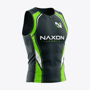 Custom Triathlon Top Design 9 – triathlon top mock-up made by Naxon Sports, Sialkot