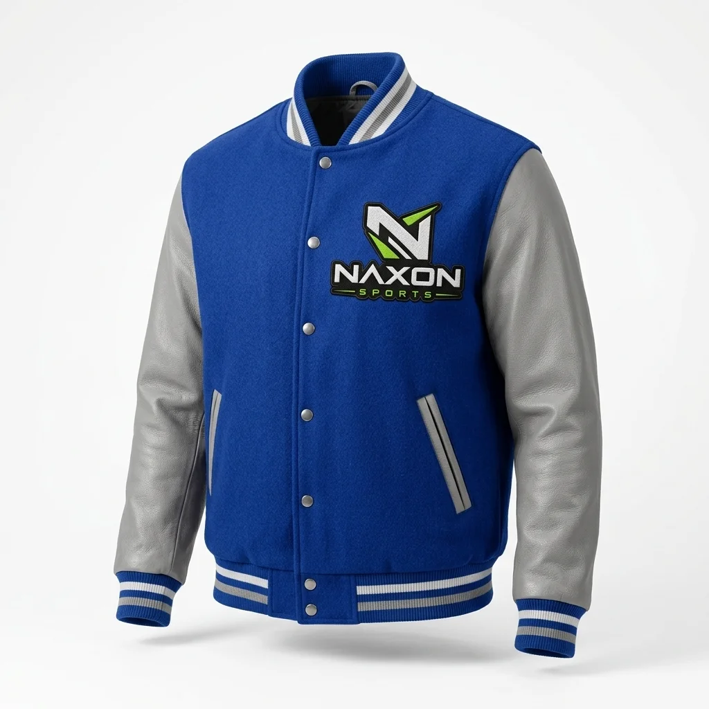 Custom varsity jacket by Naxon Sports