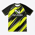 Vibrant BJJ rashguard – Custom BJJ Rank Apparel – Training Series by Naxon Sports, Sialkot