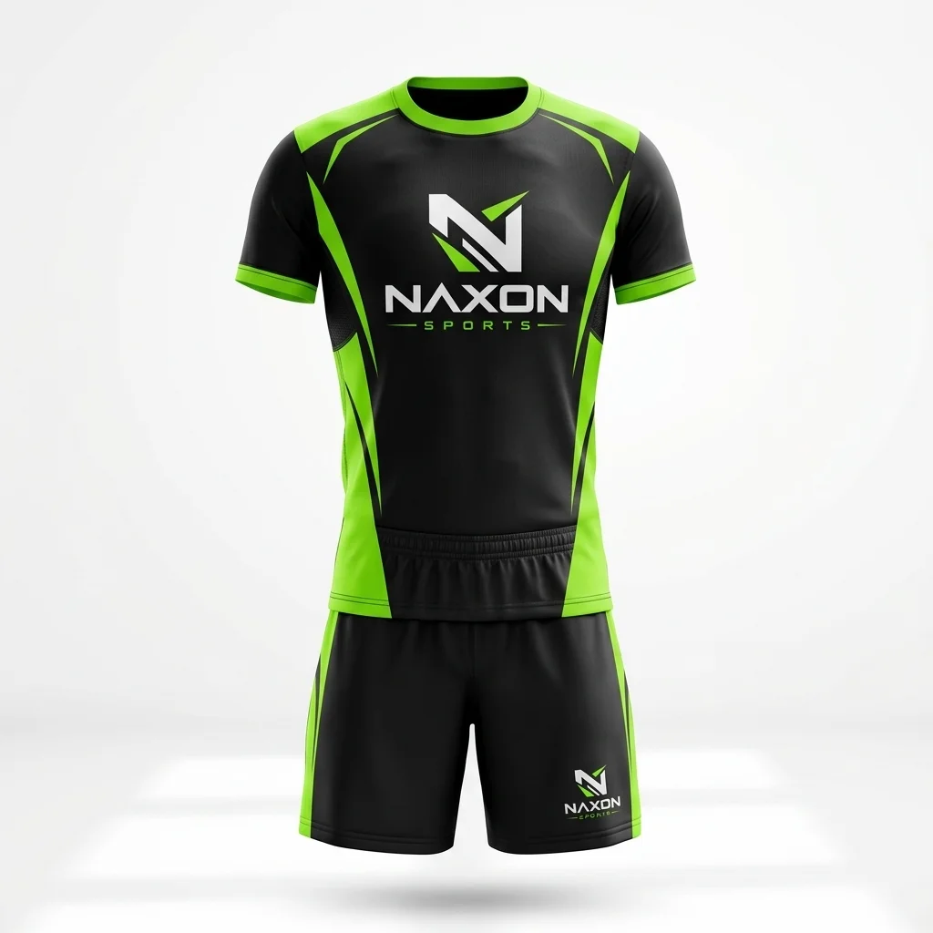 Custom volleyball team uniform by Naxon Sports