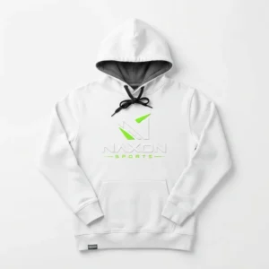 White BJJ hoodie – Custom BJJ Rank Apparel – Heritage Series by Naxon Sports, Sialkot