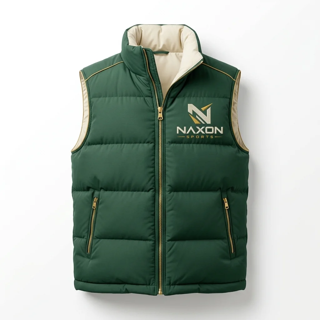 Custom winter sports vest by Naxon Sports