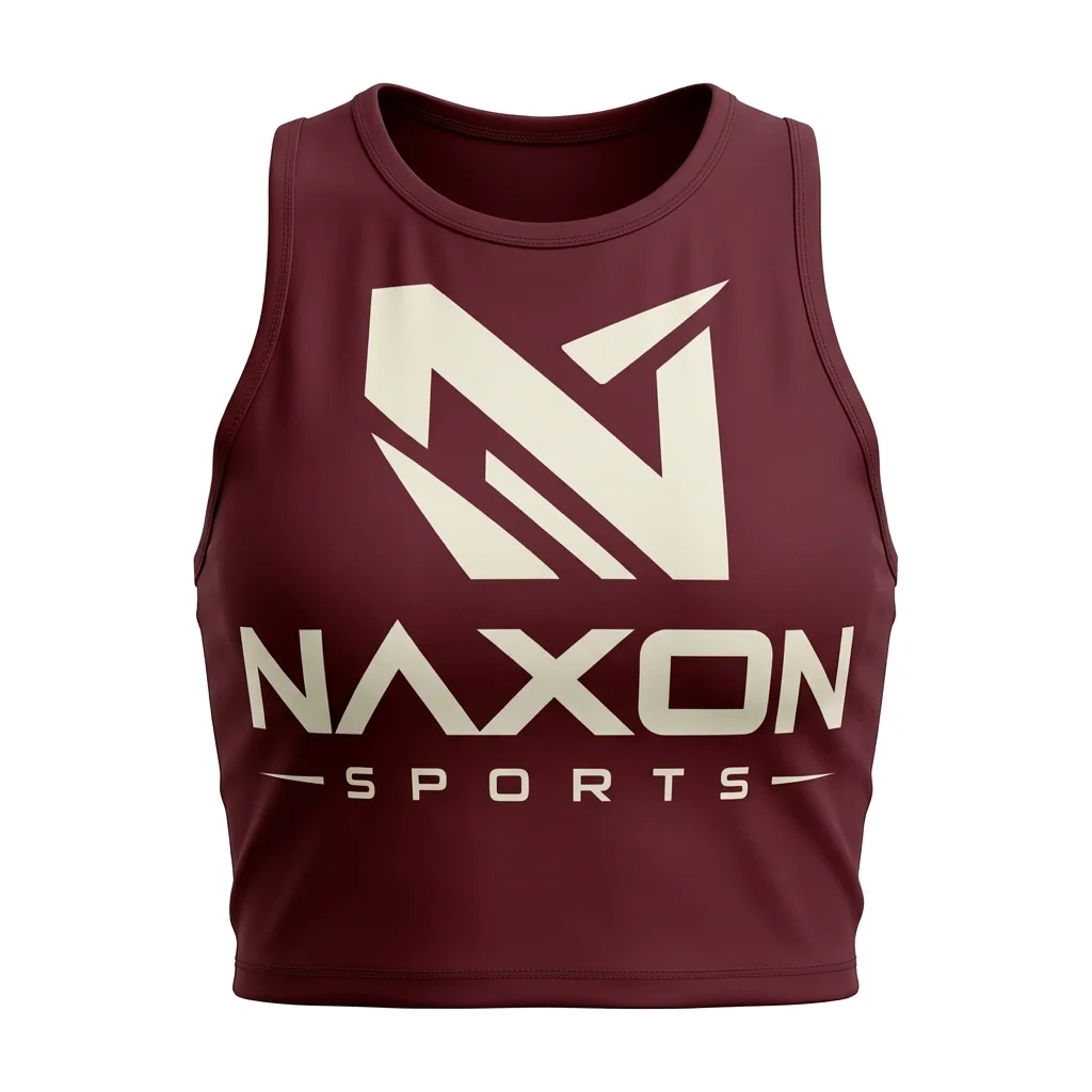 Custom yoga top front by Naxon Sports