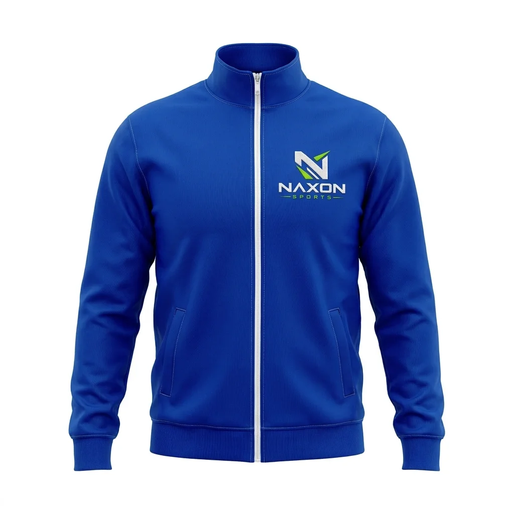 Custom zip-up tracksuit by Naxon Sports